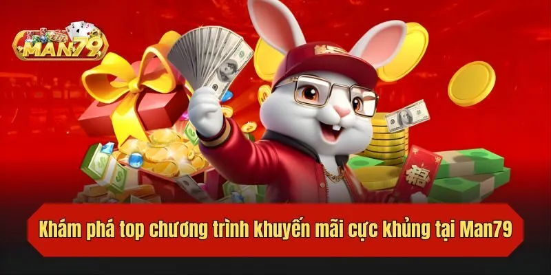 Khám phá top chương trình khuyến mãi cực khủng tại Man79
